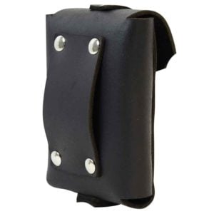 Medium Gothic Leather Belt Pouch