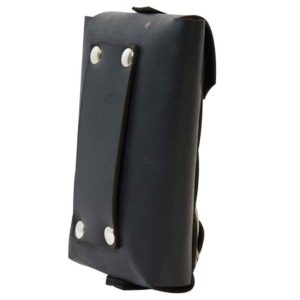 Large Gothic Leather Belt Pouch