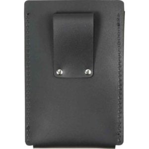 Open Top Leather Phone Holder