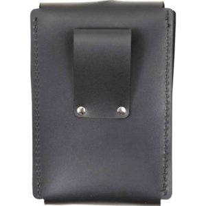 Leather Phone Holder with Clasp