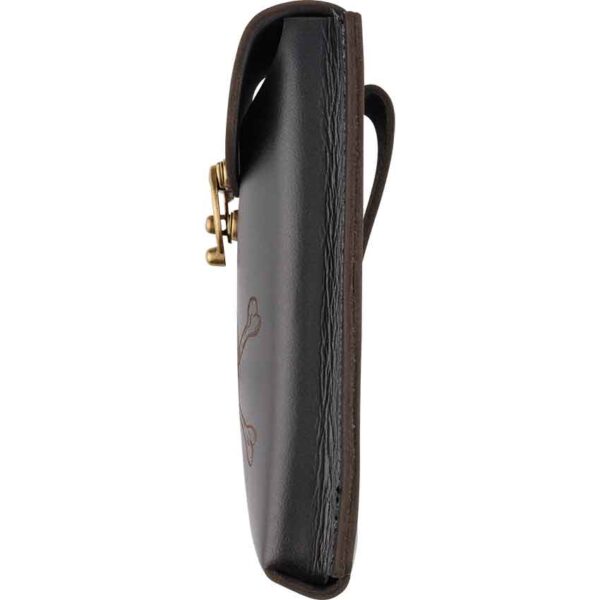 Pirate Leather Phone Holder