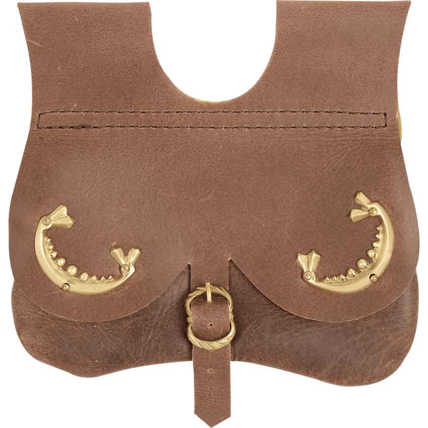 Medieval Kidney Bag “Hound Of War”. Available in: crazy horse brown natural  leather, crazy horse black natural leather, ginger gloving suede, black  gloving suede, brown gloving suede :: by medieval store ArmStreet