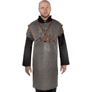 Flat Ring Round Riveted Lorica Hamata