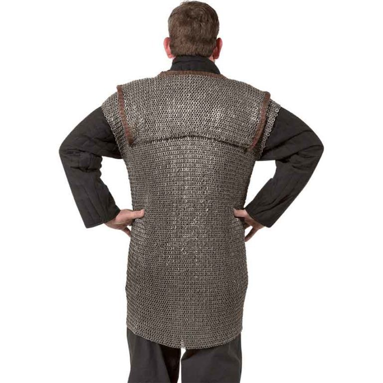 Flat Ring Wedge Riveted Lorica Hamata