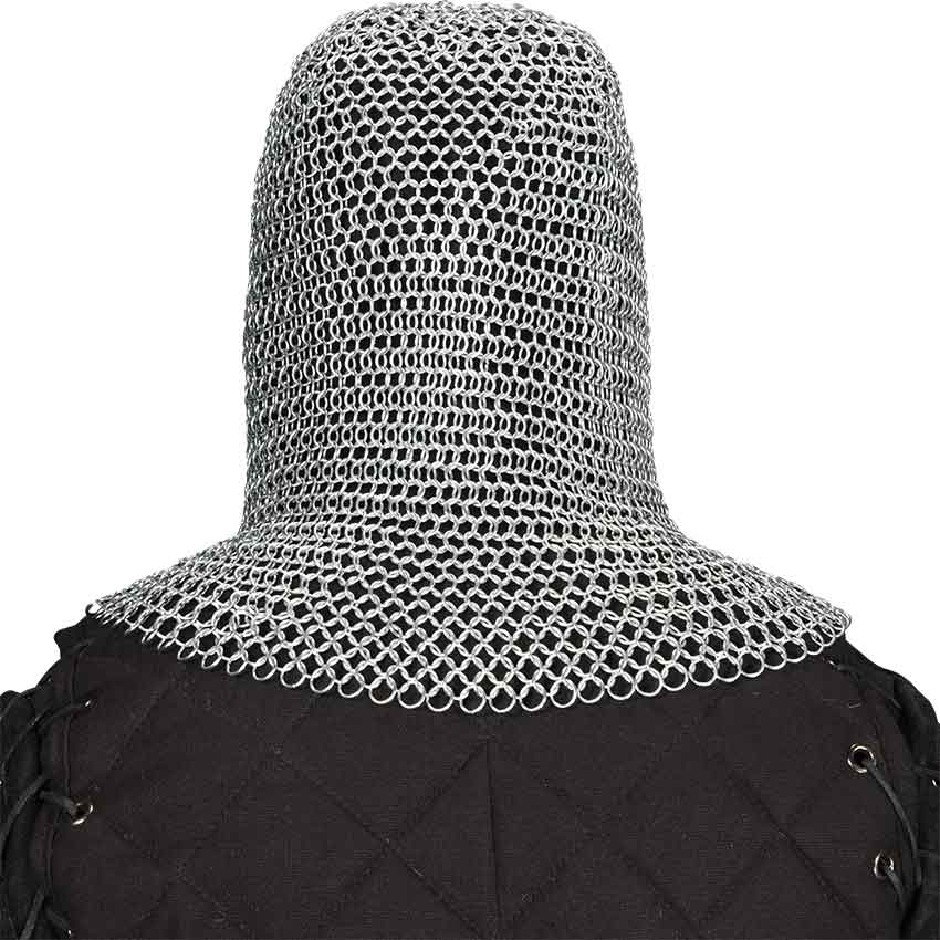 Butted Chainmail Coif - HW-700601-L - Medieval Collectibles