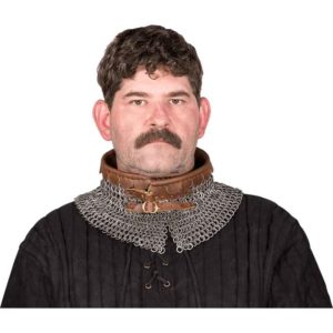 Flat Ring Wedge Rivet Chainmail Mantle