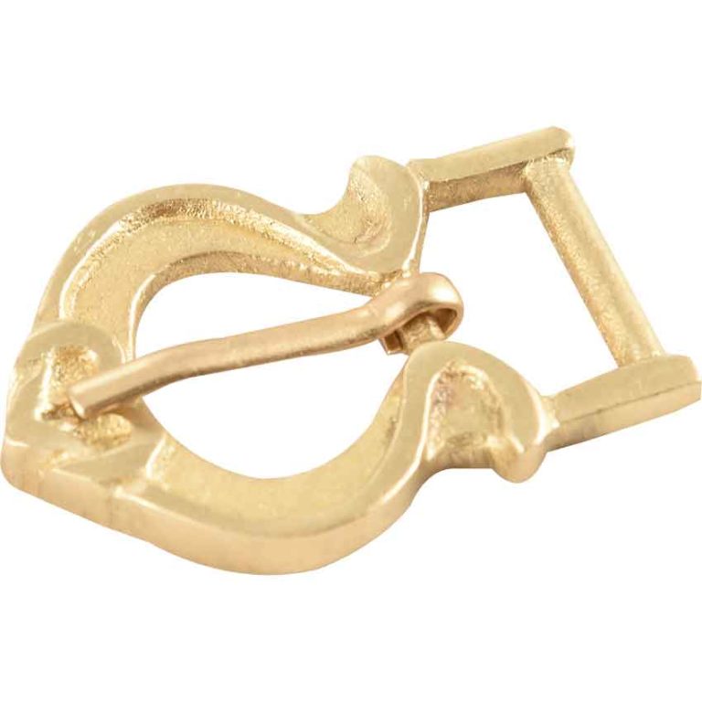 Fleur Brass Belt Buckle - Image 2
