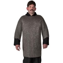 Round Riveted Chainmail Shirt - HW-700990 - Medieval Collectibles