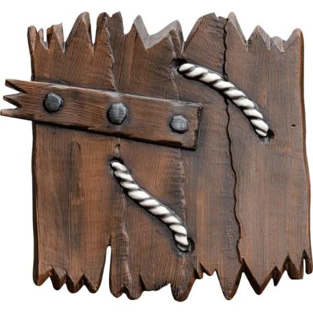 Thegn LARP Shield - White and Wood - 80 cm - MCI-3655 - Medieval ...