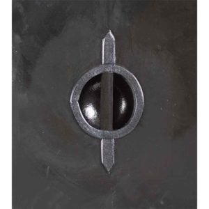 Medieval LARP Buckler - Steel Finish