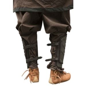 RFB Viking Leather Greaves