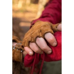 Suede Celtic Gloves