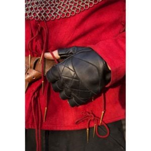 Leather Celtic Gloves