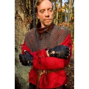 Leather Celtic Gloves