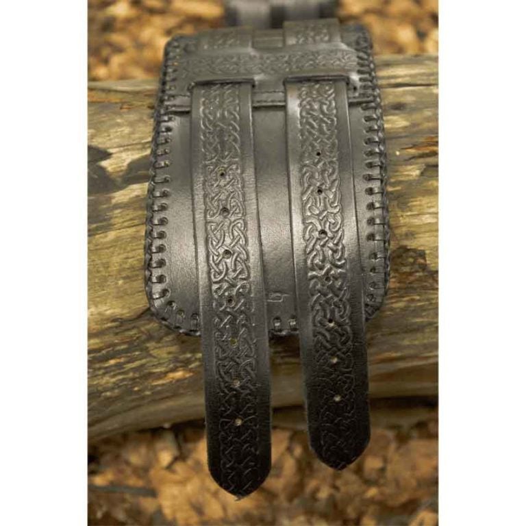 Leather Barbarian Belt