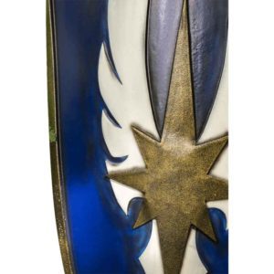 Blue LARP Elven Shield