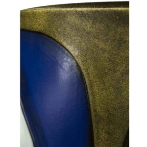 Blue LARP Elven Shield