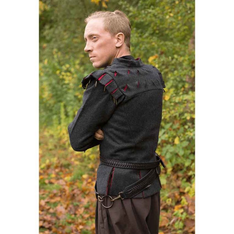 Laced Leather LARP Sword Belt