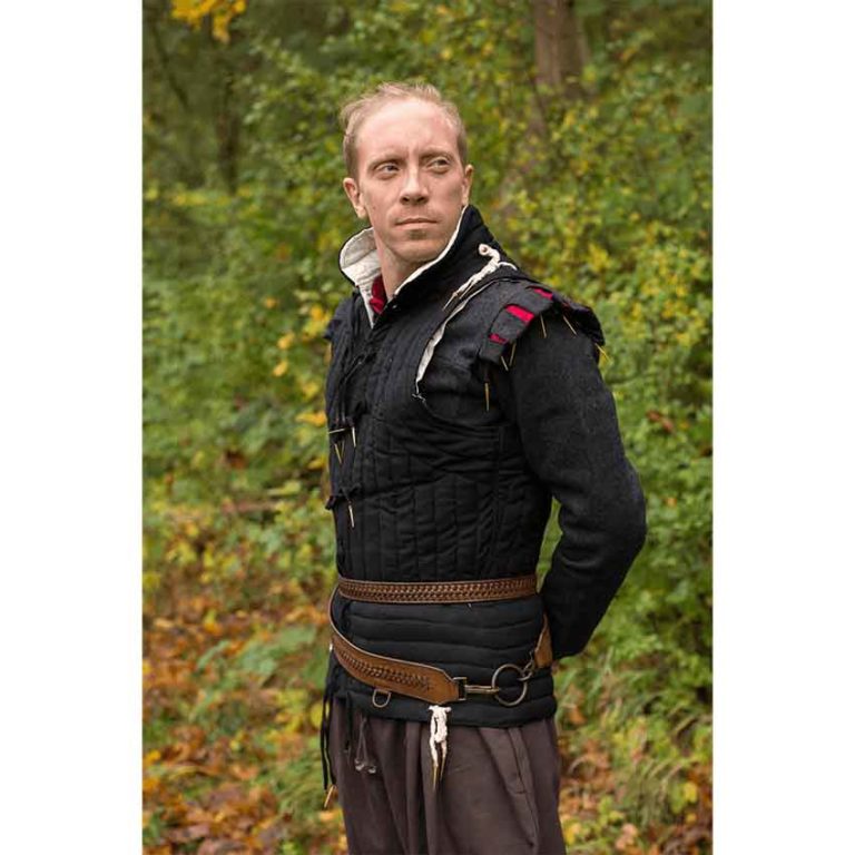Laced Leather LARP Sword Belt