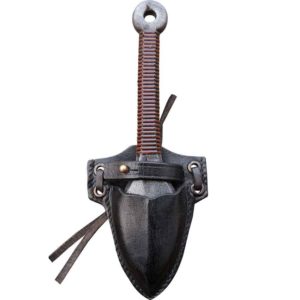 Leather Kunai Holder with LARP Kunai