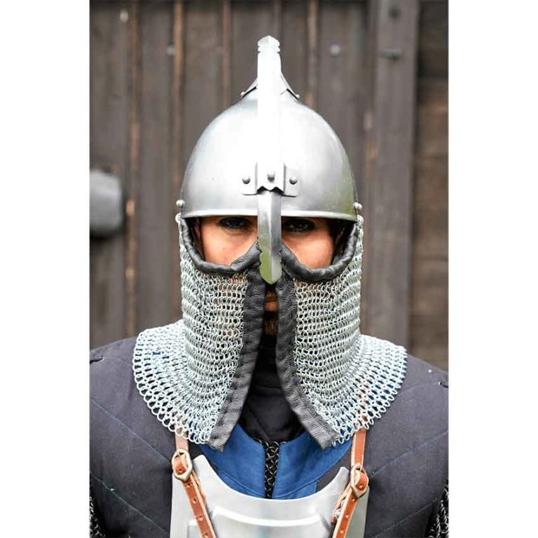 Persian Helmet - Polished Steel