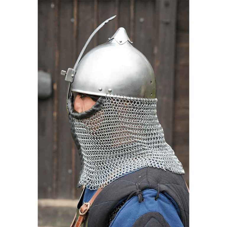 Persian Helmet - Polished Steel