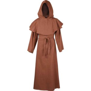 Medieval Monks Robe with Hood