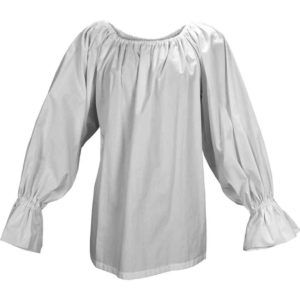 Ruffled Long Sleeve Chemise Top