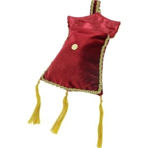 Fancy Renaissance Velvet Belt Pouch