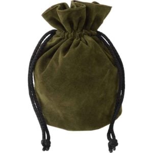 Soft Suede Drawstring Pouch