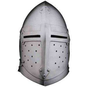 14th Century Sugar Loaf Visored Helmet