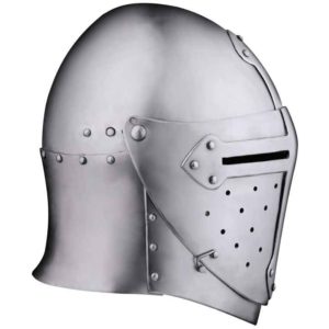 14th Century Sugar Loaf Visored Helmet