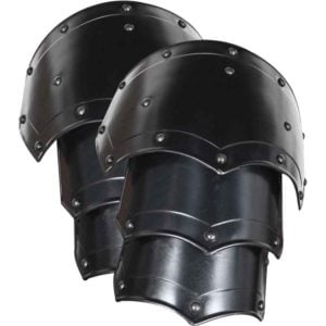 Blackened Mina Spaulders