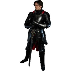 Small Blackened Markward Spaulders