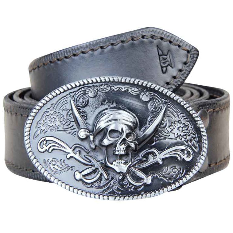 Jolly Roger Buckle Belt