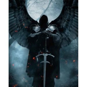 Seraphim Darkened Steel Spaulders