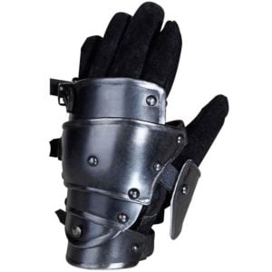 Blackened Markward Short Gauntlets