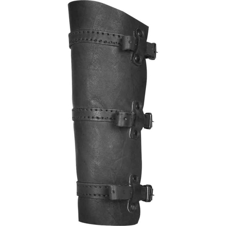 Simon Leather Greaves