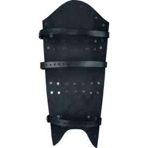 Quintus Leather Greaves – Standard Version