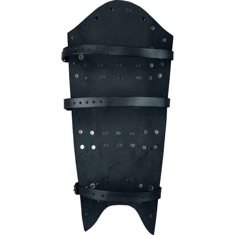 Quintus Leather Greaves – Standard Version
