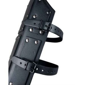Quintus Leather Greaves – Standard Version