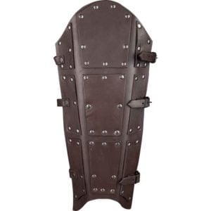 Quintus Leather Greaves – Standard Version
