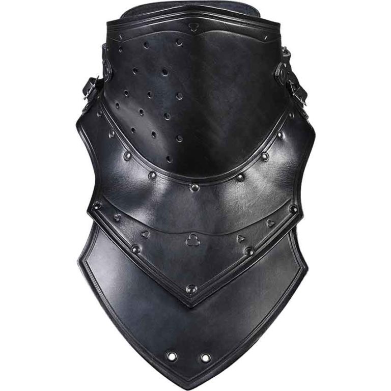 Luthor Leather Gorget