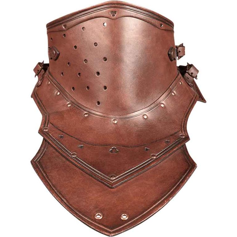 Luthor Leather Gorget