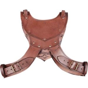 Alistair Leather Gorget