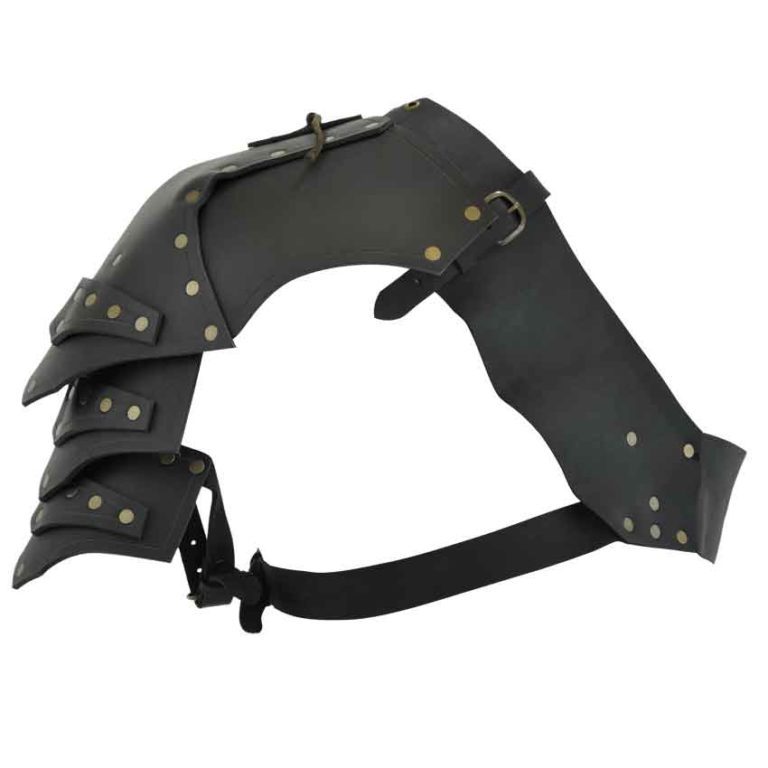 Adventurer's Single Pauldron With Pouches