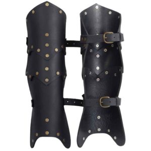 Behan Leather Greaves