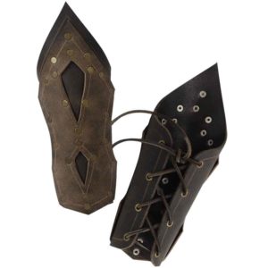 Mercenary Leather Bracers