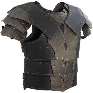 Mercenary Leather Cuirass with Pauldrons