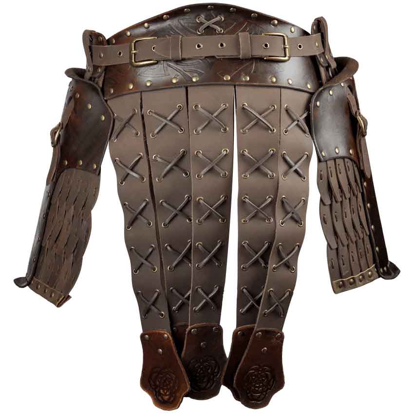 Odomar Viking Leather Tassets - Medieval Collectibles